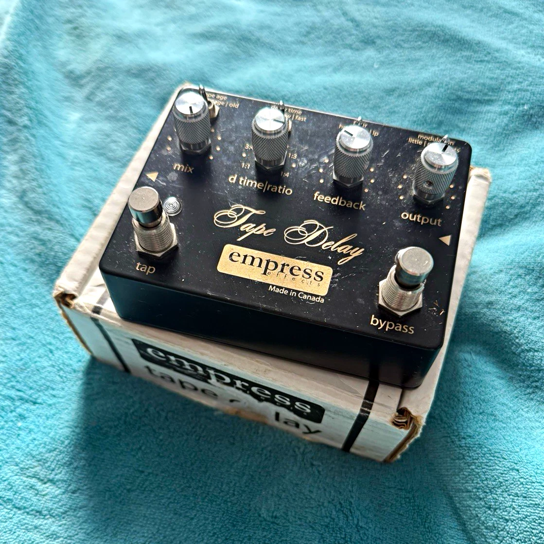 Empress Effects Tape Delay Digital Tape Echo Delay Pedal