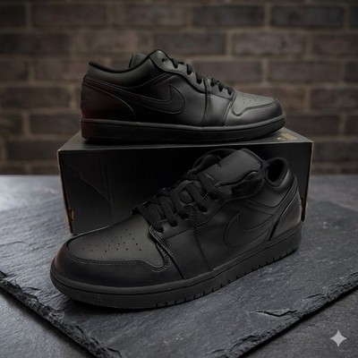 NIKE AIR JORDAN 1 LOW ブラック スニーカー s-l400.jpg