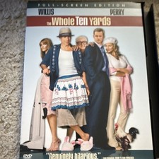 Warner Bros The Whole Ten Yards DVD Full Screen Bruce Willis Comedy