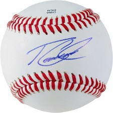 Tyler Callihan Signed Rawlings Baseball Cincinnati Reds Exact Proof COA MLB Auto