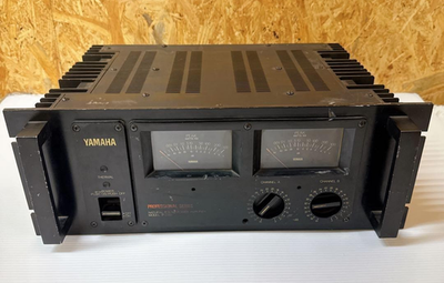 YAMAHA P-2200 業務用パワーアンプ 音出しOK Yamaha P-2200 2-Channel Professional Power Amplifier Black 20Hz