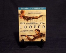 Looper Blu-ray , Excellent, Joseph Gordon-Levitt,Bruce Willis,Emily Blunt,Piper