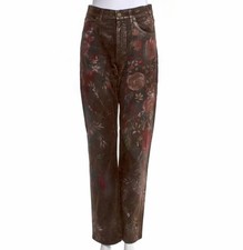 Ralph Lauren Purple Label Collection Jeans 28 Beldon embellished floral