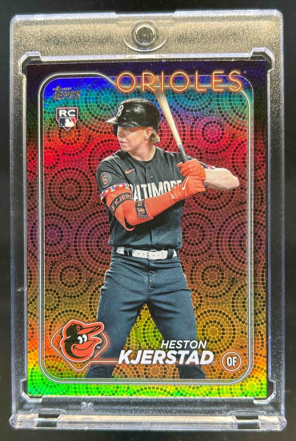 2024 Topps Heston Kjerstad RC Holiday Series Two #394 Orioles