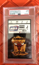 1996 NBA FINALS Game 2 Ticket PSA 4 VG-EX, Bulls Jordan, Pop 4, Only 3 Higher!!!