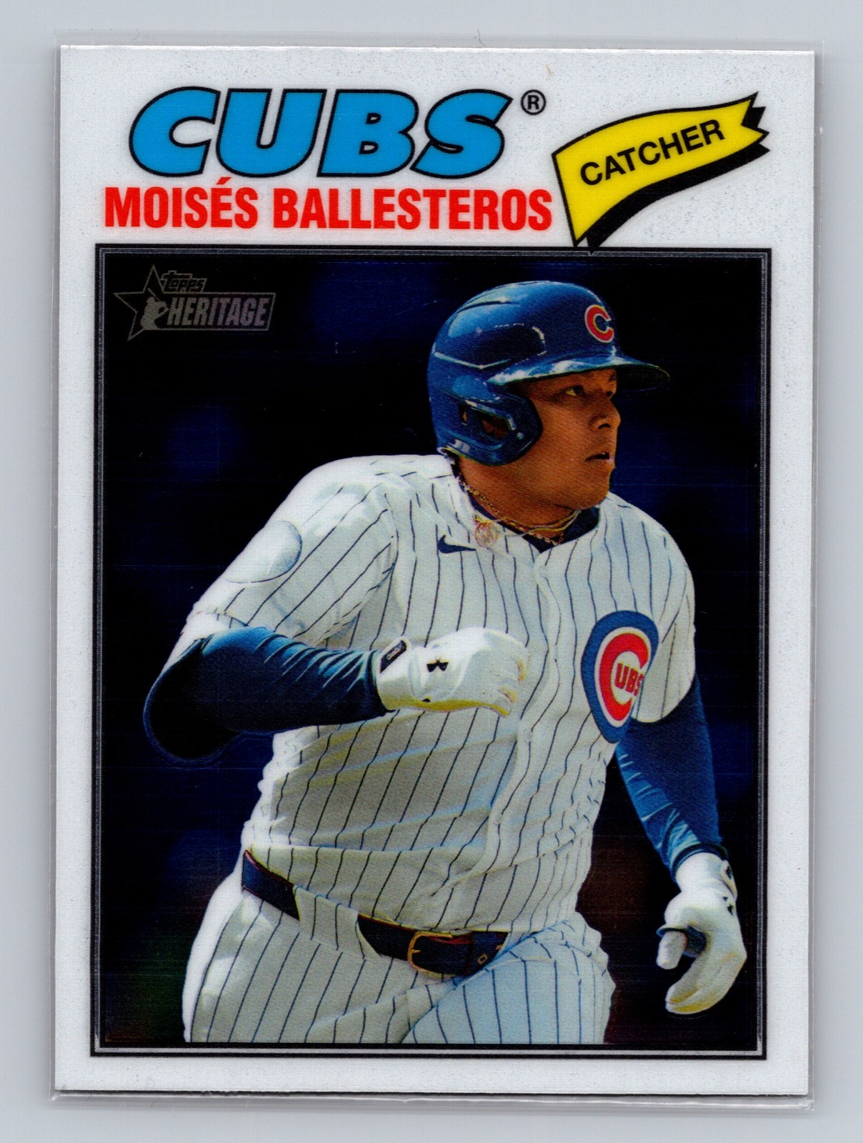 2026 Topps Heritage - Moises Ballesteros #247 Chrome