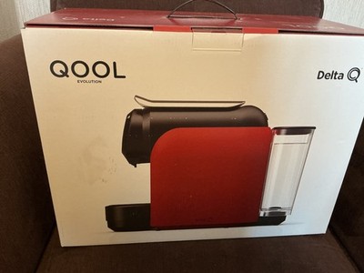 Delta Q Kaffeevollautomat Qool Evolution Rot Neu in OVP Kaffeevollautomat Espressomaschine