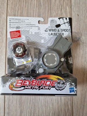 Beyblade: Wind&Shoot Launcher + Rock Zurafa Hasbro Metal Fury NEW