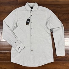 Hugo Boss Size Large / 16 L / 34 - 35 Max Sharp Fit Button Up Long Sleeve Shirt