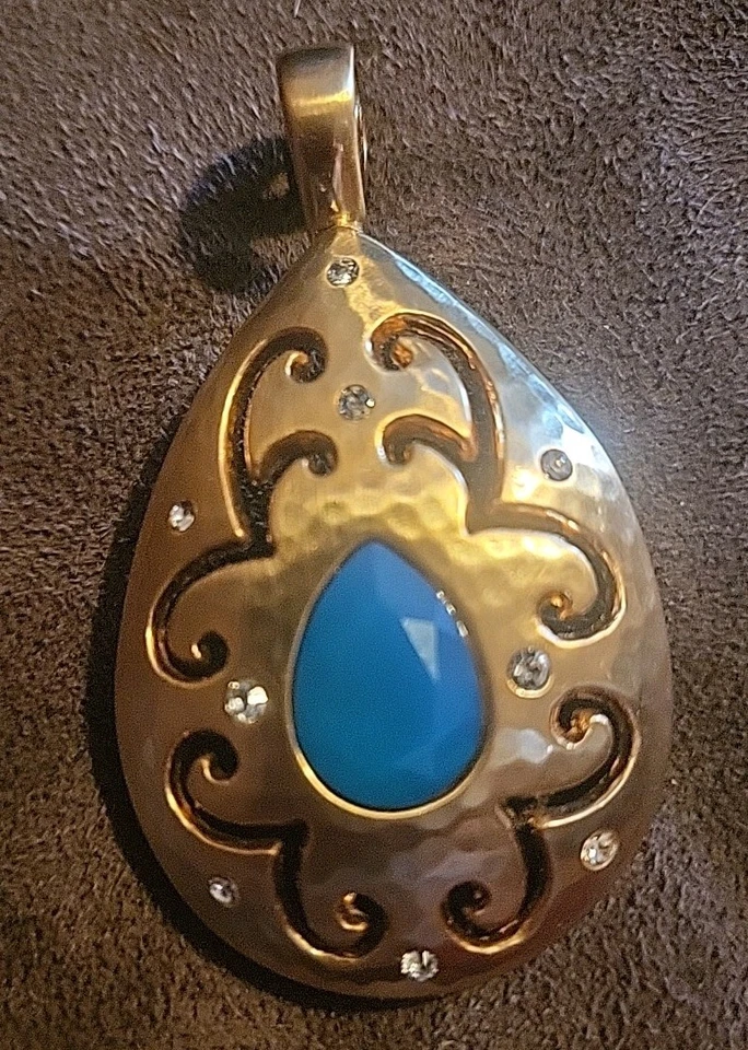 Винтажный каплевидный кулон Brighton Boundless Love. - Изображение 2 из 4