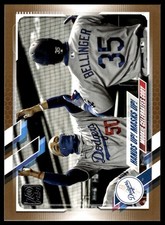 2021 Topps #303 Hands Up! Masks Up! Gold #/2021
