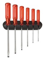 Pb Swiss Tools Schraubendreher-Satz 6-Teilig Schlitz Im Wandhalter... Pb 240