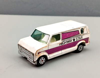 Yatming Ford Econoline Van Highway Star White Hong Kong