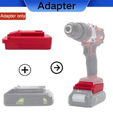 Adapter For Greenworks 24V Li-ion Battery Convert to for Ozito/Einhell 18V Tools