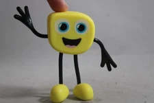 Glo Pals Light Up Sensory Bath Cubes - Yellow Alex