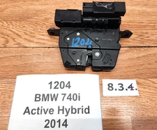 ✅ 10-15 OEM BMW F01 F02 740 750 AH7 Rear Trunk Lock Latch Actuator