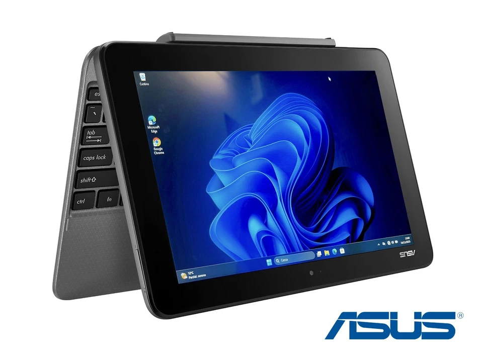 ASUS Transformer Book T101HA 10.1" Intel Atom Z8350, 4GB RAM, 64GB eMMC, WIN 11 - Immagine 2 di 4