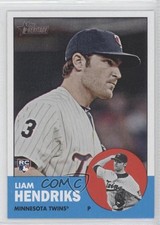 2012 Topps Heritage Liam Hendriks #89 Rookie RC a3u
