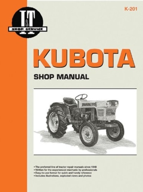 Kubota Compilation K1 K2  K3 by Haynes Publishi PAPERBACK 9780872886469