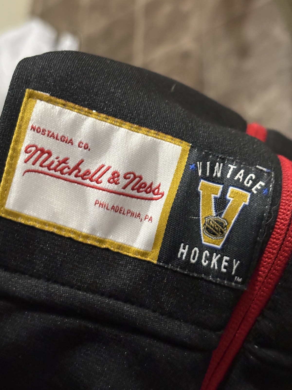 New Jersey Devils Jacket Mitchell And Ness Men’s … - image 3