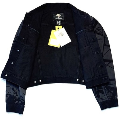 MARC JACOBS x The Wizard of Oz Womens Denim Jean Jacket Black