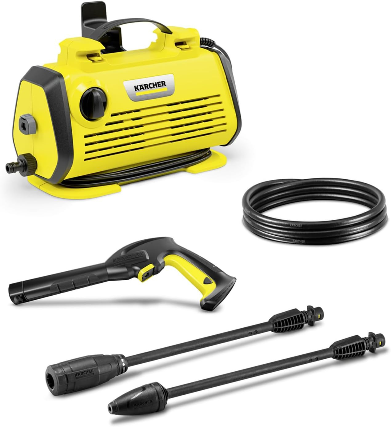 Idropulitrice Kärcher K 3 Horizontal Plus - 120 Bar Potenza Salvaspazio