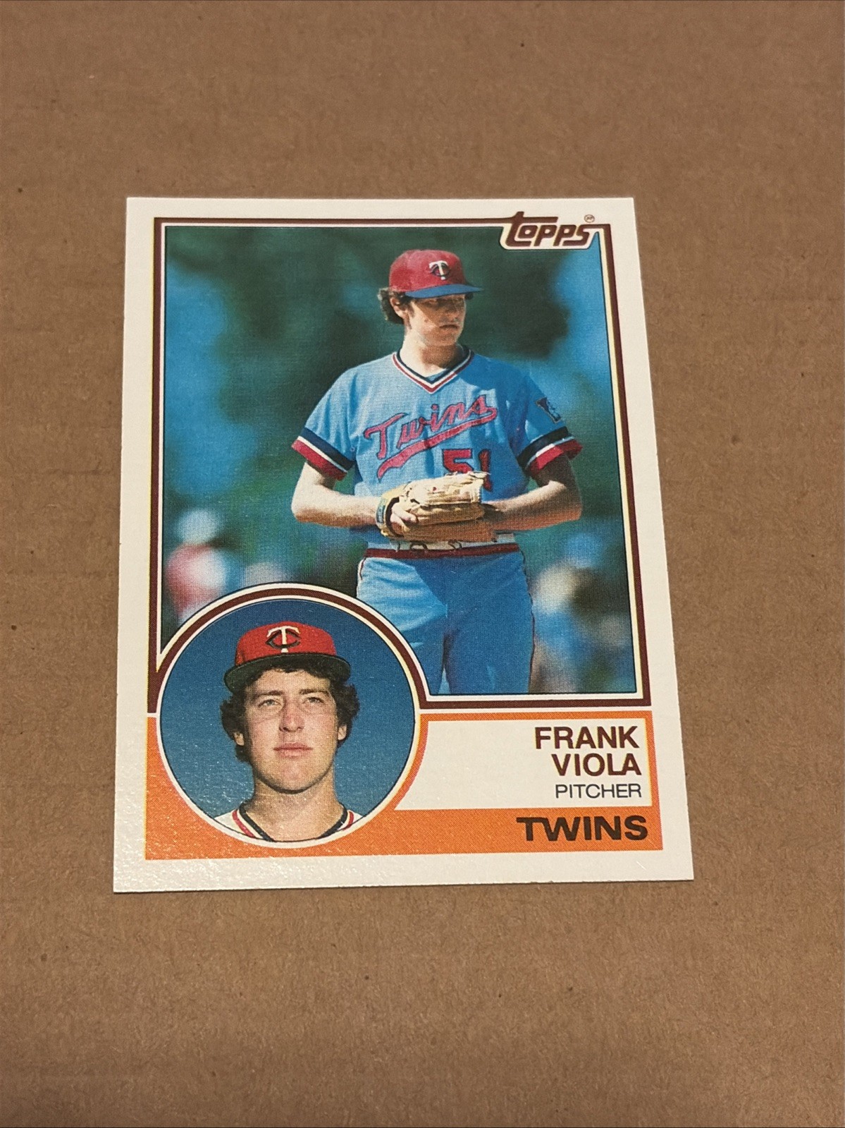 1983 Topps - Frank Viola #586 RC Rookie Minnesota Twins NM-Mint Sharp Centered