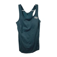 prAna Tank Top Womens S Ribbed Workout Built In Bra Gym Sports Active Outdoors