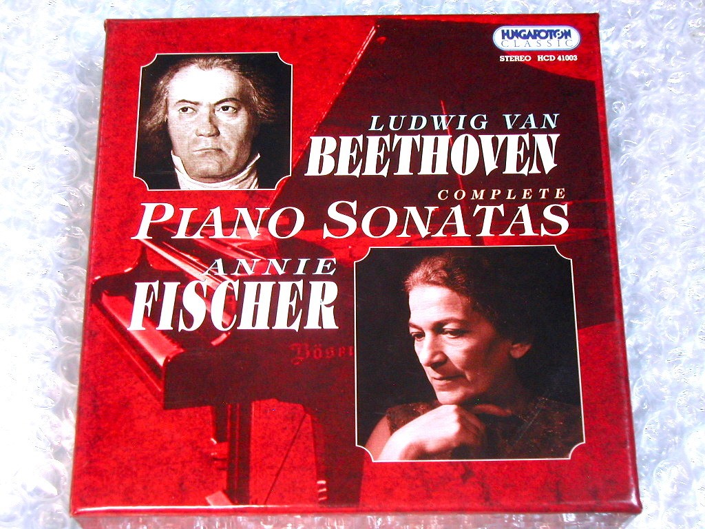 CD Annie Fischer masterpiece BOX 19 discs!! Best set / Beethoven piano sonata-image