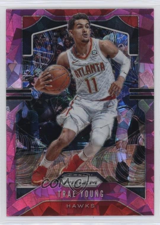 2019-20 Panini Prizm Pink Ice Prizm Trae Young #31