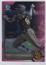2022 Bowman Chrome Prospects Mega Box Pink Mojo Refractor /199 Victor Acosta 6k2