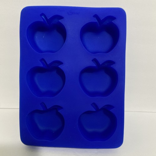 Silicone Apple Mold Flexible Easy Release Soap Bath Bombs Chocolate Candles