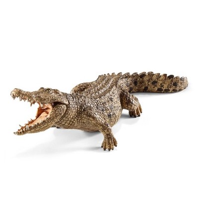 Schleich Wild Life Crocodile Toy Figurine Movable Jaw 14736 Realistic Animal
