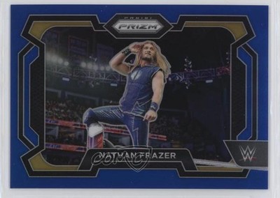 2024 Panini Prizm WWE Blue Prizm 31/199 Nathan Frazer #25 0o9