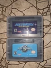 Metroid Fusion and Zero Mission Game Boy Gameboy Advance GBA Cartridges