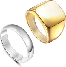 57 Pcs Invisible Ring Sizer Adjuster for Loose Silver Gold Tone Rings Spacer