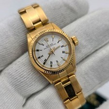 ROLEX Oyster Perpetual 26 - Ref. 6613 - Automatik - 18K Gelbgold