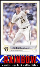 2022 Topps Update #US61 Brad Boxberger Milwaukee Brewers