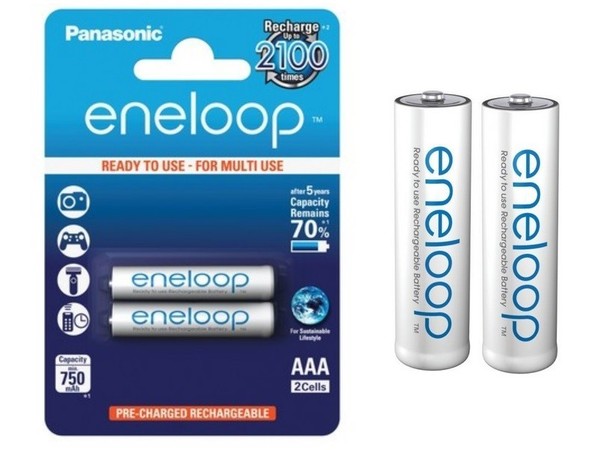 2X Panasonic Eneloop Micro Aaa Akku FüR Siemens Gigaset S79H / SX795 / SX790-image