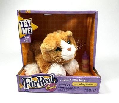 Furreal Friends Kitten w/ Bottle New NIB Sealed 2007 Hasbro Kitty Cat