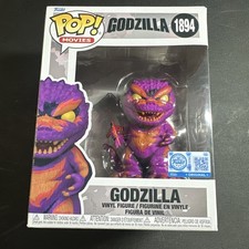 Godzilla Retro Futurism Premium Funko Pop! Purple #1894