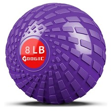 GOOGIC Slam Ball 8 lbs Medicine Ball Weighted Balls for Exercise and Workout, St