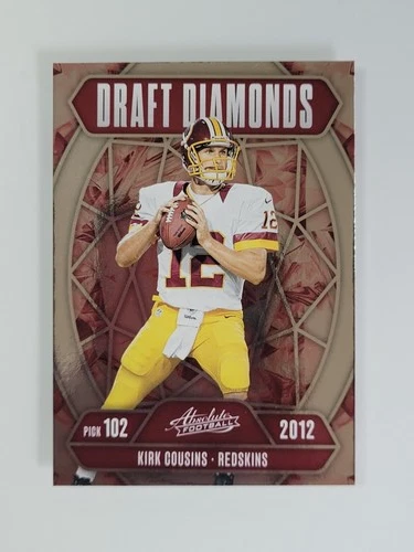 2025 Panini Absolute Countdown Calendar Kirk Cousins Base (RAW)