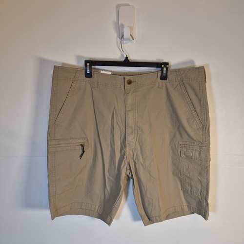 Denizen From Levi's Men's Cargo Shorts Size 42 Beige Outdoor Comfort Utility 