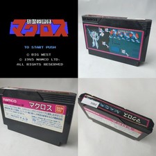 Super Dimension Fortress Macross Bandai pre-owned Famicom NES image