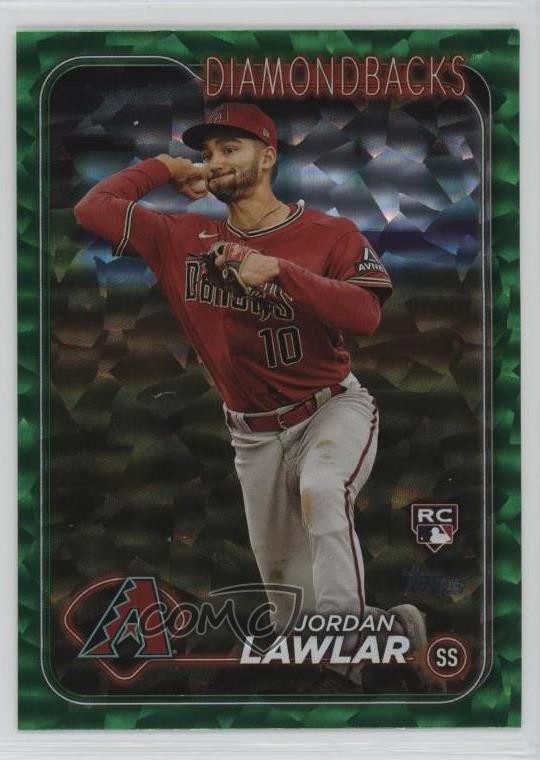 2024 Topps Series 2 Green Foil 269/499 Jordan Lawlar #451 0h6w