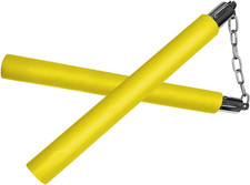Nunchuck,Safe Foam Rubber Training Nunchucks/Nunchakus with Steel Chain for Kids