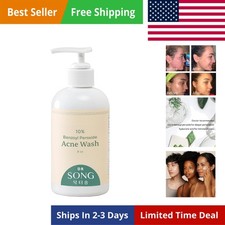 Benzoyl Peroxide Wash 10 Acne Treatment: Acne Face Wash Body Wash 8 Fl Oz ...