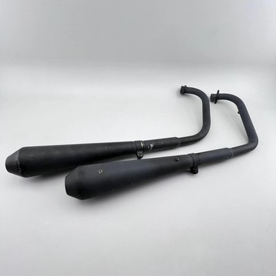 Mutt Motorcycle Multifit Auspuffanlage Krümmer Endtöpfe Cafe Racer