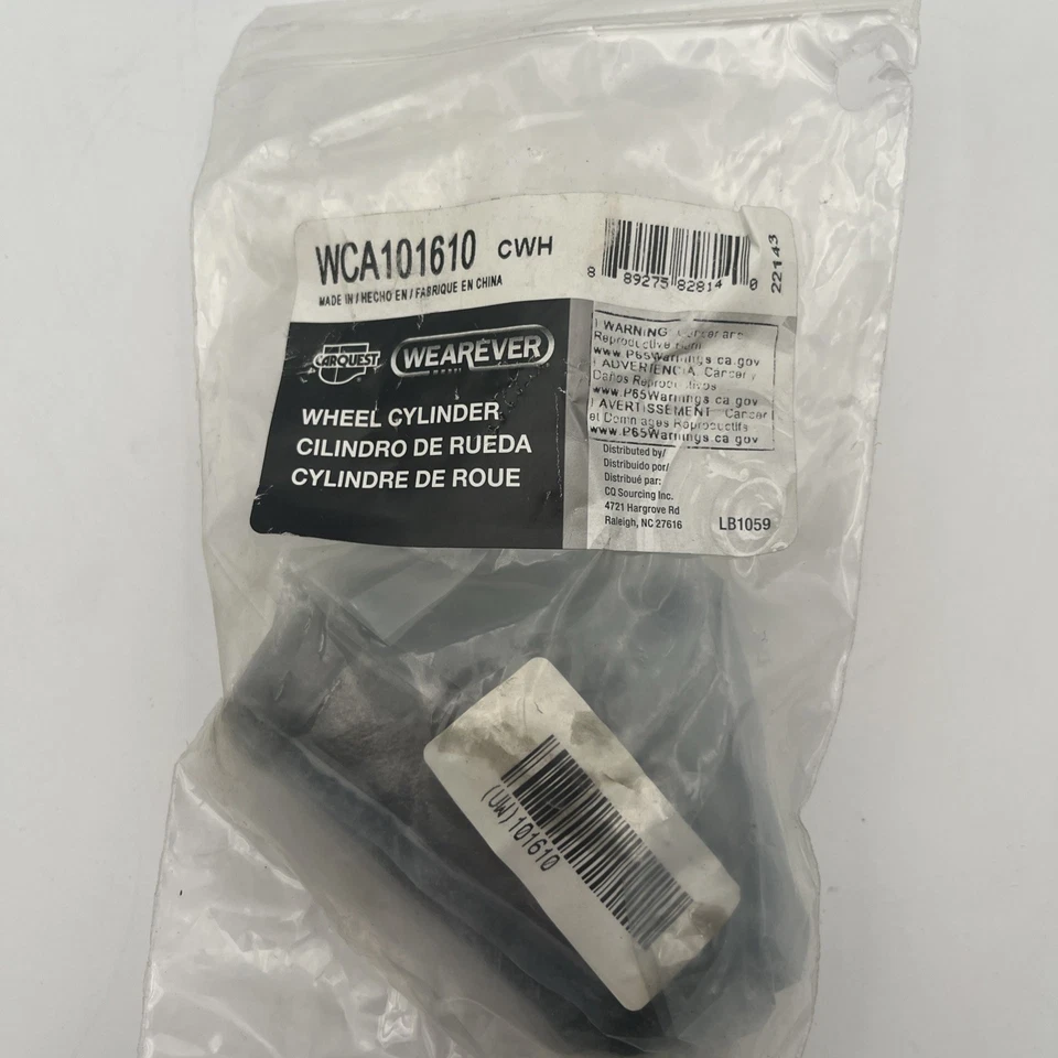 Cilindro de rueda de freno de tambor CARQUEST WCA101610 Foto 2 de 4